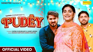 Sapna Choudhary - Pudey (Official Video) Ak Jatti | Gagan Haryanvi | Sumit | New Haryanvi Song 2024