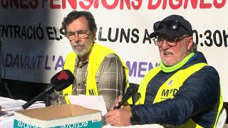 El Moviment per unes Pensions Dignes es manifestarà dilluns que ve davant d'Hisenda