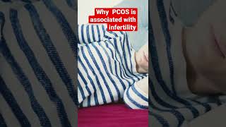 What causes infertility in PCOS