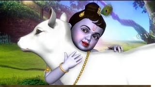 Tharangam Tharangam 3D Animation  Rhymes - Krishna Songs