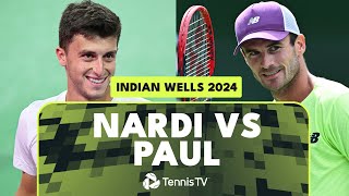Luca Nardi vs Tommy Paul | Indian Wells 2024 Highlights