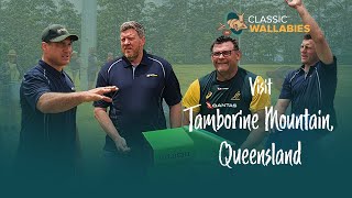 Classic Wallabies visit Tamborine Mountain Rugby Club