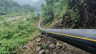 सर्दु खोला साँझको यात्रा पाईप पुगेको ठाँउसम्म पुगेर हेर्दा। Raw video l Sardu Pipe Pulling Bhadra 15