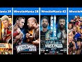 Every WWE WrestleMania Poster (1-42) (1985-2026)