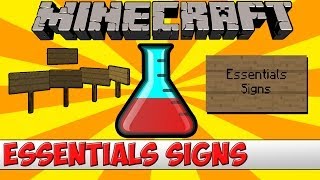 Minecraft Bukkit Plugin - Essentials Signs (Buy, Sell, etc) - Tutorial