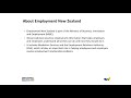 About Employment New Zealand