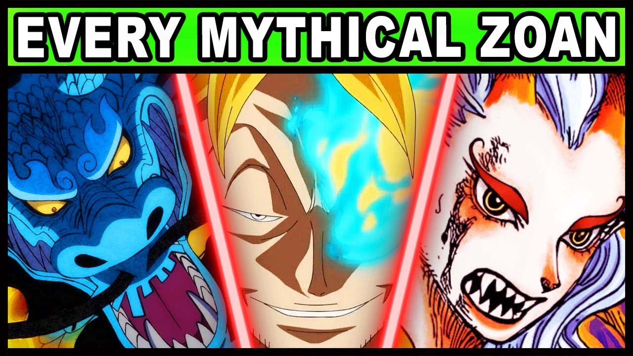 All 9 Mythical Zoan Users And Their Powers Explained! (One Piece Every ...