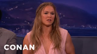 Ronda Rousey On Her Ideal Man | CONAN on TBS