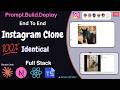 Prompt, Build & Deploy A Full-Stack Identical Instagram Clone using Claude Code, Next.js & more...