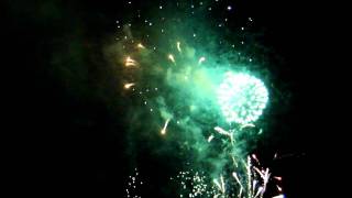 わっしょい百万夏祭りの花火 - がんばろう日本! 2011