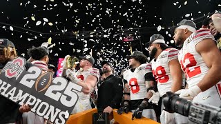 National championship recap: Take a look back Ohio State's post-victory reactions