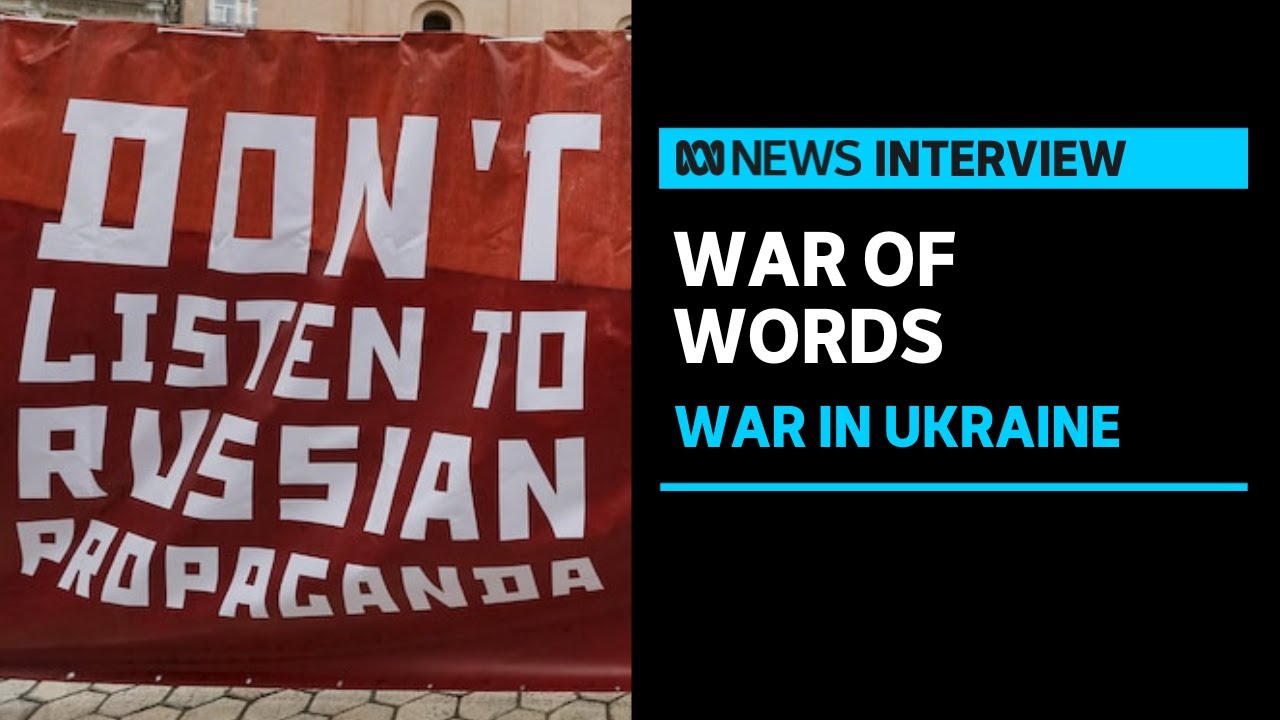 Ukraine And Russia's Second Front Is A Propaganda War | ABC News - YouTube