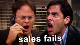 the sales team being bad at their jobs and behaving terribly | The Office US | Comedy Bites