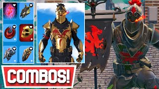 *NEW* BEST KNIGHT CONQUEROR SKIN COMBOS [SEASON 2 OG PASS]! | Fortnite