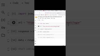 Song Lyrics Finder in Python with Free JSON API - Short Video
