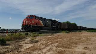 Canadian National 3174 \u0026 2845 Coal Train