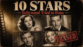 "10 Hollywood Legends the World Was Told to Forget" Here's Why!
