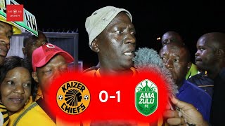 Kaizer Chiefs 0-1 Amazulu | This Coach Is Gonna Cost Us The League | Chiefs Fans