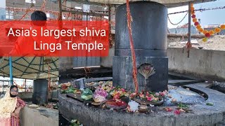 Bhusandeswar Temple।।The 12 feet long and 14 feet width lingam...