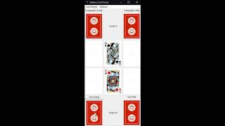 War Card Game Demo - Python