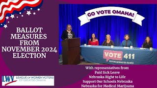 Go Vote Omaha  Ballot Initiative Outcomes 2025 Panel