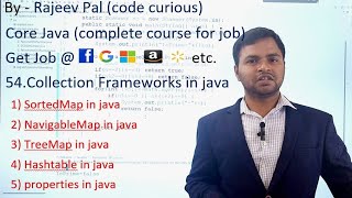 54 Core Java | Collection Framework Map | Complete Course For Job