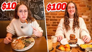 $10 vs $100 Roast Dinner
