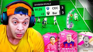 JOGANDO SÓ COM MULHERES ATÉ VENCER… OU DESISTIR! 🤯 (ultimate team)