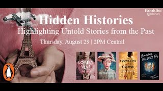 Booklist Webinar—Hidden Histories Highlighting Untold Stories from the Past