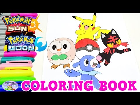 Pokémon Coloring Book Pages For Kids Speed Coloring