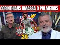 HUMILHAÇÃO EM CLÁSSICO! CORINTHIANS AMASSA O PALMEIRAS, SAI COM CHOCOLATE E MARCA NOITE HISTÓRICA!