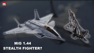 Is it True That the F-22 Follows the MiG 1.44 Design in terms of Stealth Features?