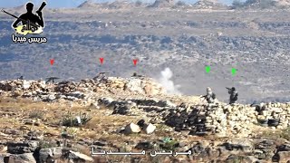 معارك طاحنة وأقتحام كل مواقع الحوثي في جبهة مريس الضالع وسط اليمن fighters real Against the Houthis