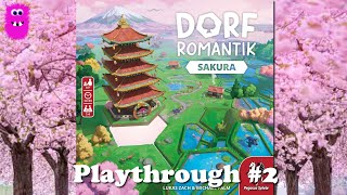 Dorfromantik: Sakura, Playthrough #2 - let's continue from our first playthrough