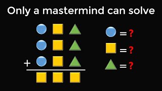 Can you solve this?