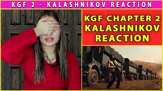 KGF CHAPTER 2 KALASHNIKOV SCENE REACTION!! | KGF 2 - | VIOLENCE Dialogue | ROCKY VS ADHEERA
