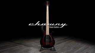 Chowny Retrovibe Davie504 EVO Bass, Red Burst | Gear4music demo