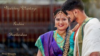 Tambram | Roshini \u0026 Harikrishna | Wedding Montage | Sri Rajalakshmi Mahal | Candid Video