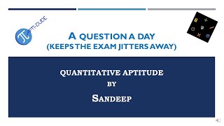 Quantitative Aptitude Question for 08.04.2020