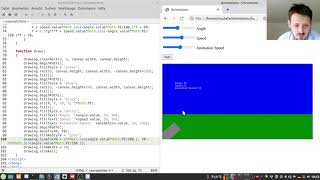 JavaScript Physics Animations Tutorial 3: Adding Controls & Beautifications