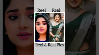 Zee telugu Serial Actress Reel & Real Pics 💓 || #serial | #zee5
