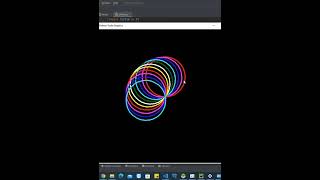 Python turtle for spiral circle ⭕️ #python #turtle #amazing