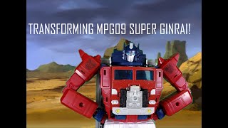 Transforming Takara MPG09!