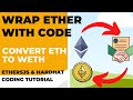 Convert ETH to WETH with Code | Wrap and Unwap Ether Programmatically | EthersJS Coding Tutorial