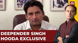 LIVE | Jab We Met Deepender Singh Hooda | Can Congress Script Haryana Revival? | India Today