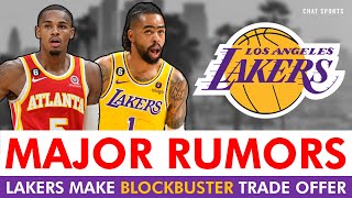 REPORT: Lakers Make BLOCKBUSTER Dejounte Murray Trade Offer Per NBA Insider | Lakers Trade Rumors