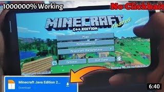 Minecraft pocket edition main Java UI kaise lagaen