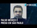 Falso médico é preso em flagrante na Grande São Paulo | SBT Brasil (18/09/21)