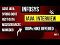 infosys interview | Java | real time | 32 | part 2