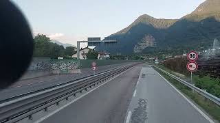 ITALIA 🇮🇹🇮🇹🇮🇹LAGO DI CALDONAZZO , trazit Trento - Padova ss47